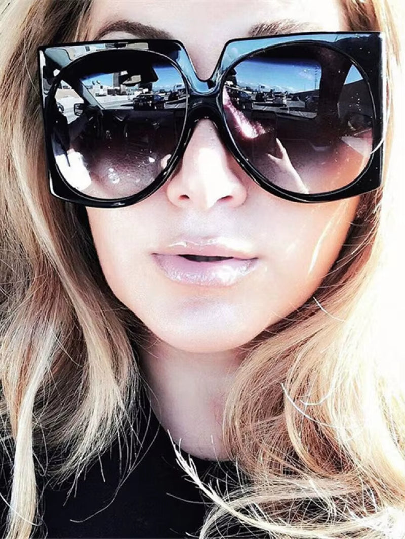 Trend Classic Retro Square Sunglasses Women Oversized Sunglasses Women/Men Retro Sunglasses Lentes De Sol Mujer